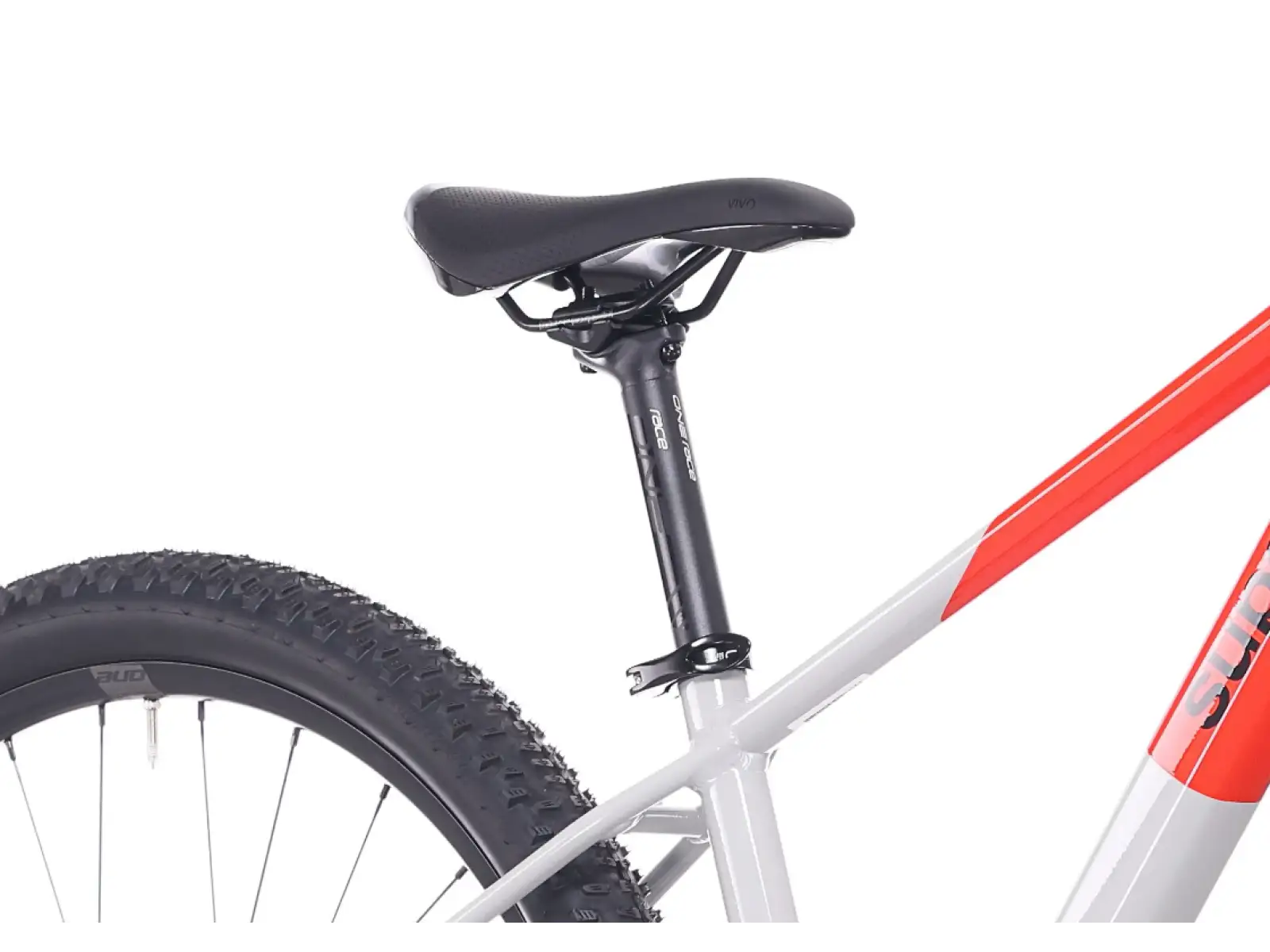 Superior Team 27.3 detský horský bicykel Gloss Grey/Red