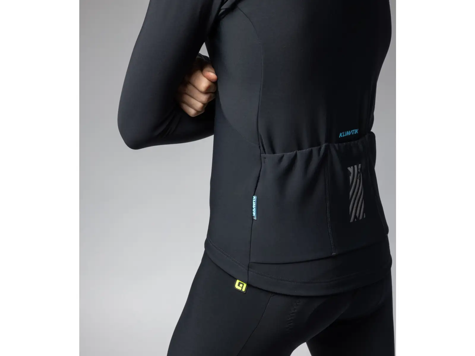 Alé Klimatik K-IDRO pánsky dres dlhý rukáv Black