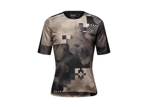 Fox Flexair Ascent Pulse pánsky dres krátky rukáv Sand