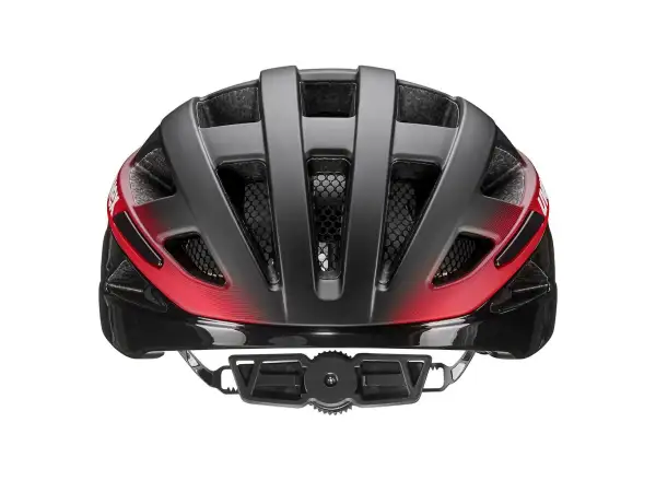 Uvex I-volute prilba Black/Red Matt