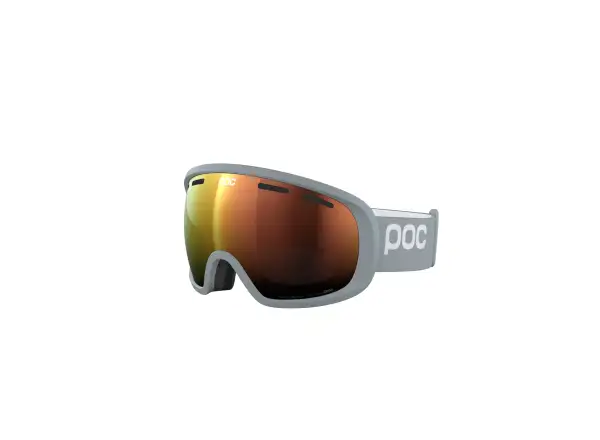 POC Fovea lyžiarske okuliare Granite Grey/Partly Sunny Orange