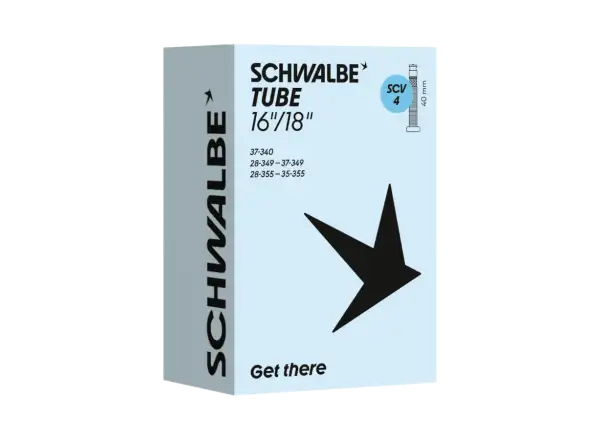 Schwalbe duša 16"/18" 28/37-340/355 Clik ventil 40mm