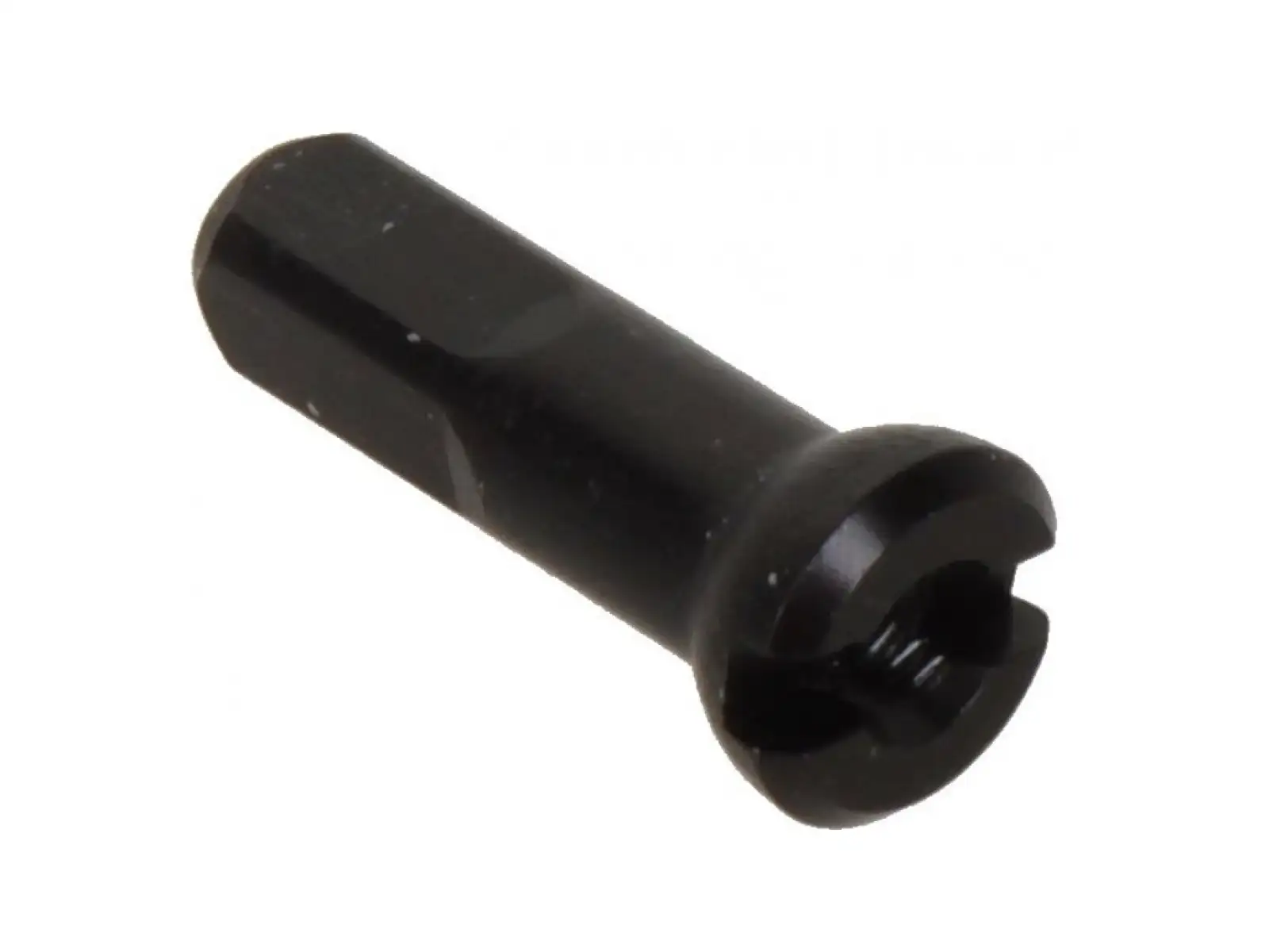 Sapim Polyax mosadzný nipel 14 mm čierny