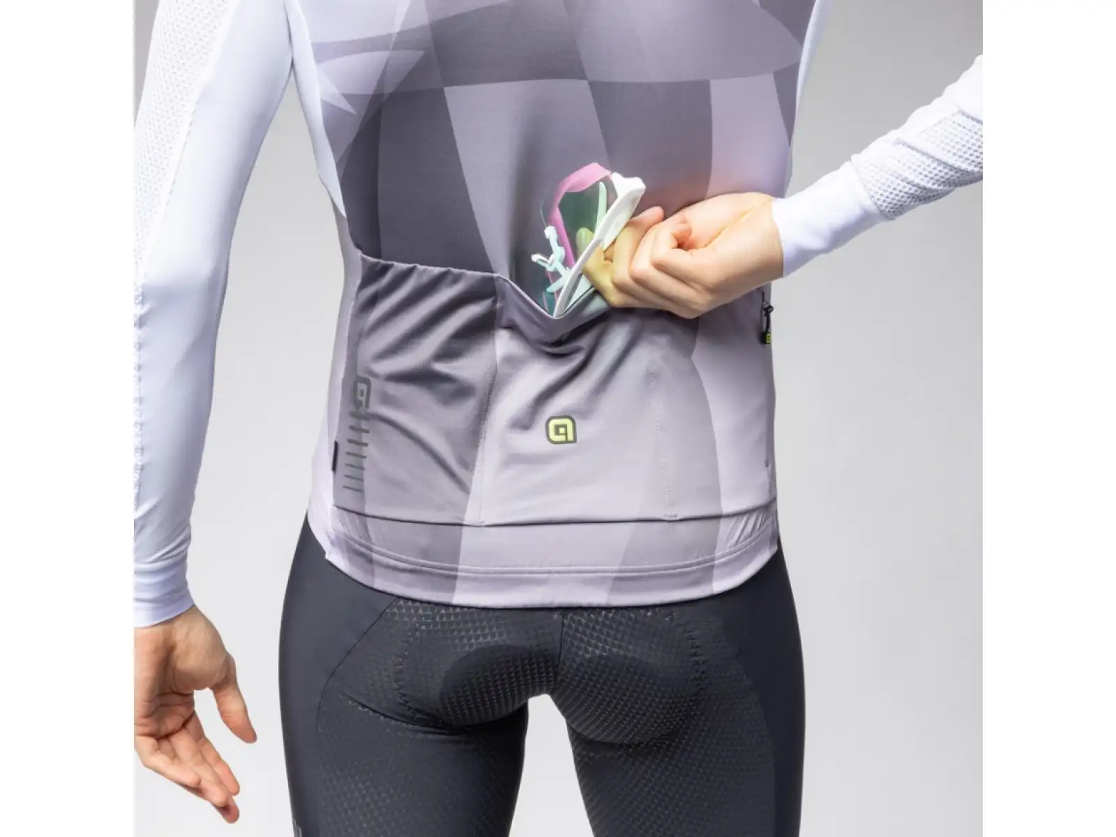 Alé R-EV1 Quick pánsky dres dlhý rukáv White
