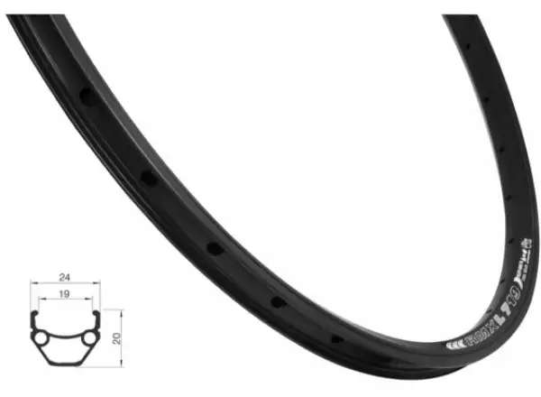 Remerx Dragon Line 719 Disc 29" MTB ráfik čierna