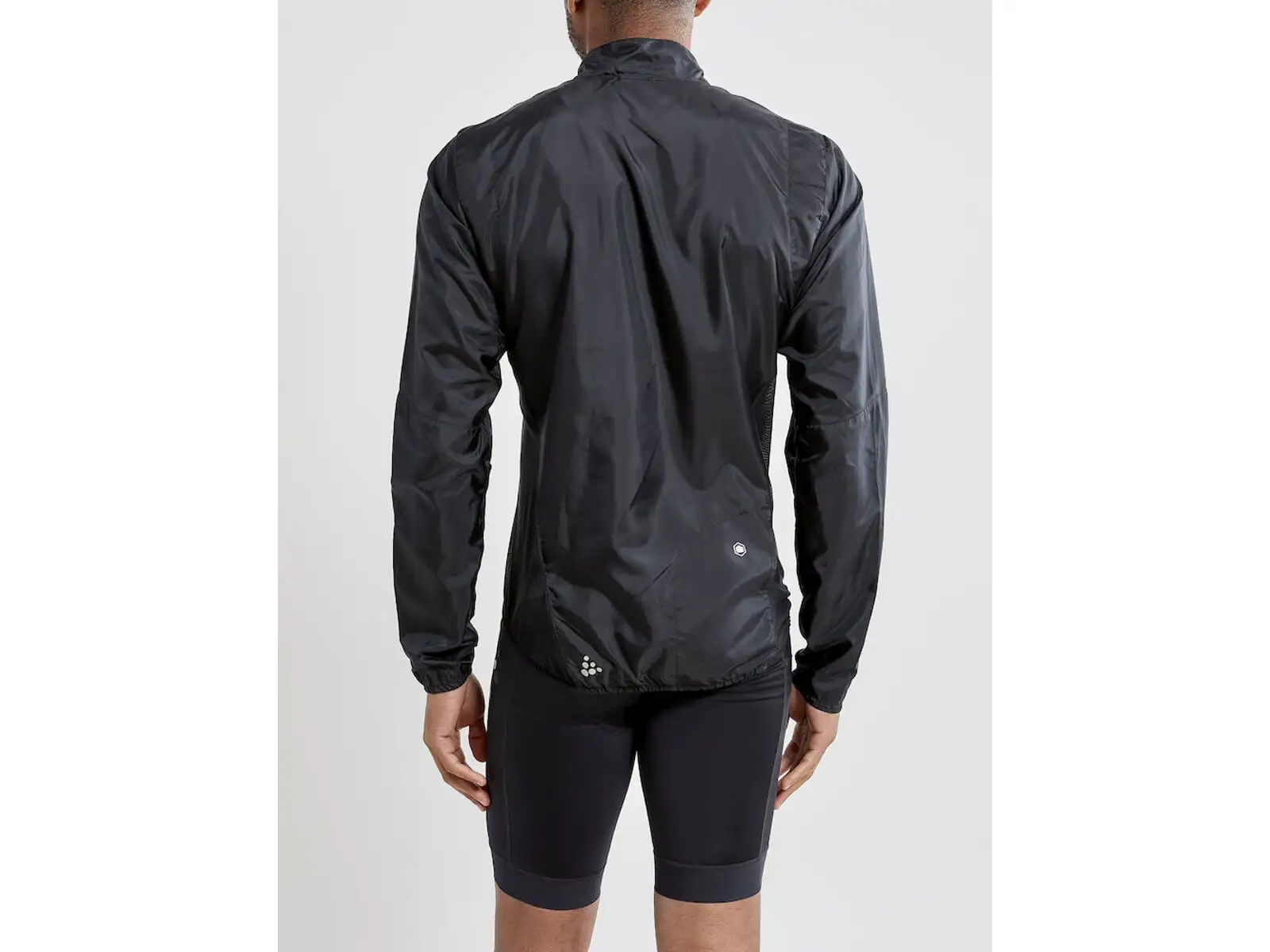 Craft ADV Essence Light Wind pánska cyklistická bunda čierna