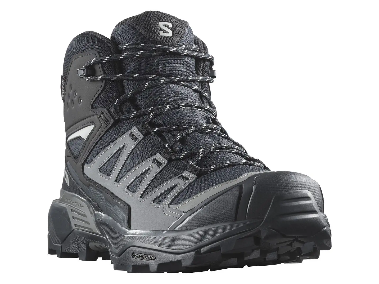 Salomon X Ultra 360 MID GTX pánska turistická obuv Black/Magnet/Pewter