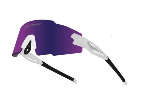Force Mantra cyklistické okuliare White/Purple