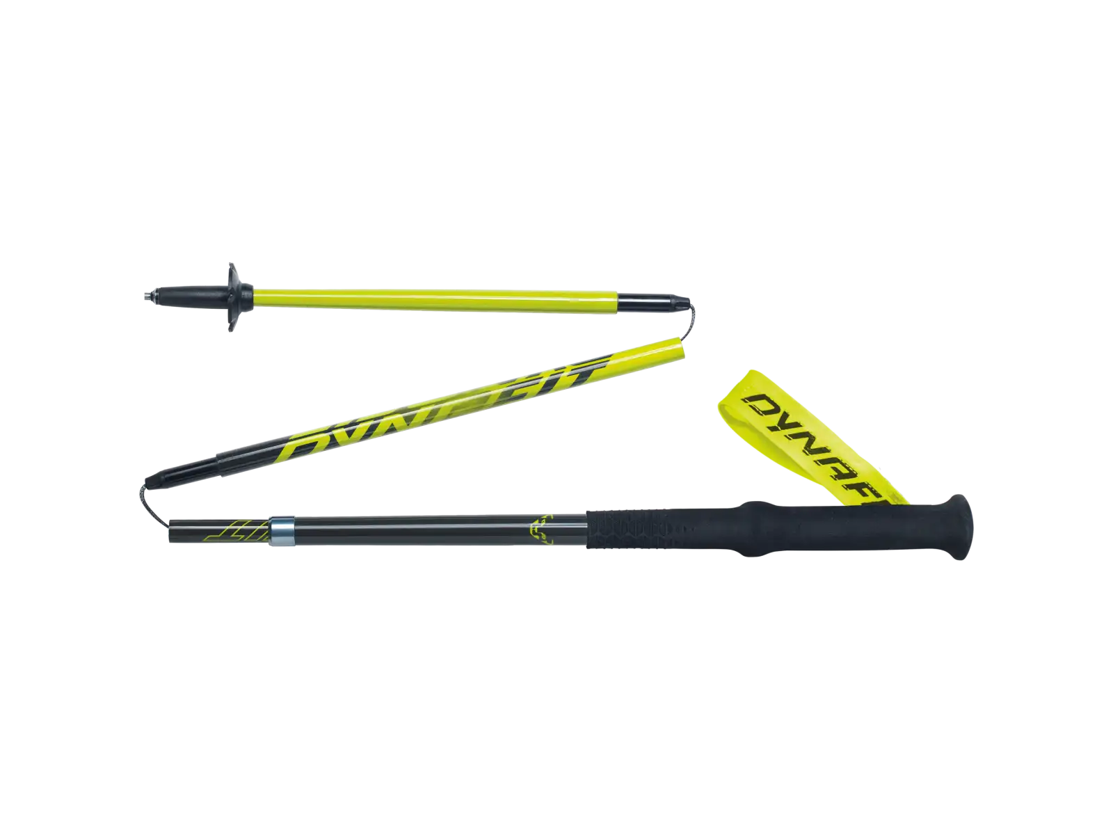Dynafit Vert Pro bežecké skladacie palice Black/Cactus