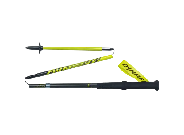 Dynafit Vert Pro bežecké skladacie palice Black/Cactus