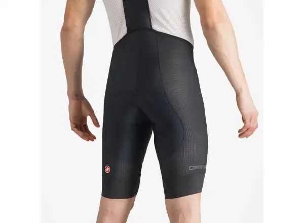 Castelli A/C pánske kraťasy s vložkou a trakmi Black