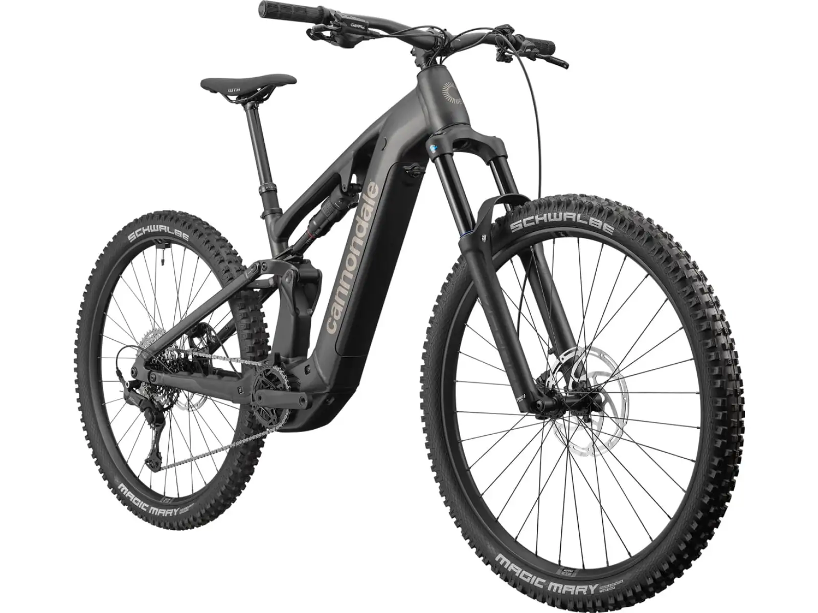 Cannondale Moterra 4+ celoodpružený elektrobicykel Obsidian