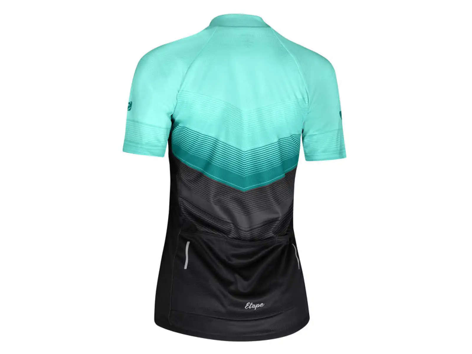 Dámsky dres s krátkym rukávom Etape Violet Mint/Black