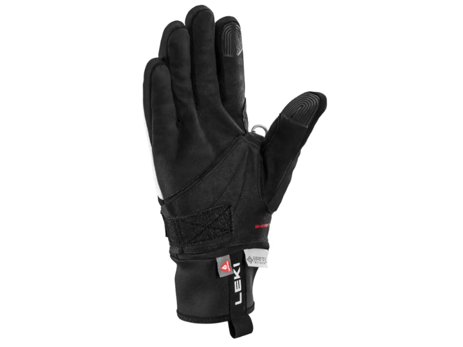 Leki PRC ThermoPlus Shark Women dámske bežecké rukavice Black-White