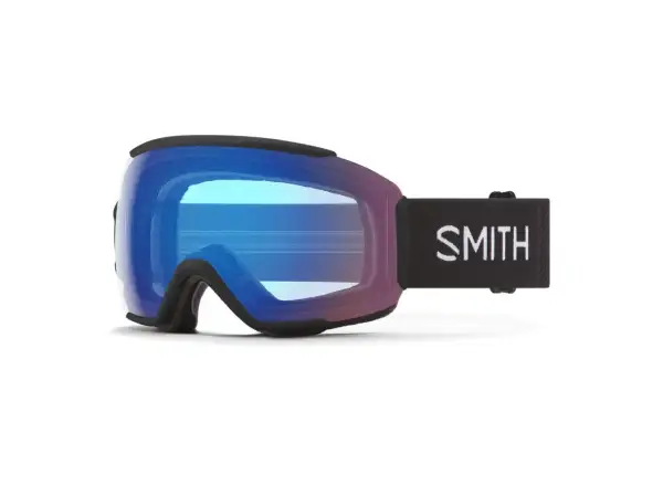 Smith Sequence OTG lyžiarske okuliare Black / ChromaPop Storm Rose Flash