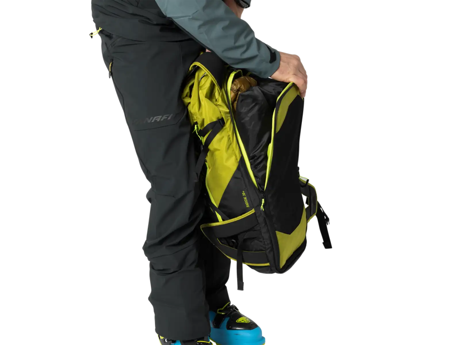 Dynafit Radical 30+ skialpinistický batoh 30 l Golden Lime/Black Out