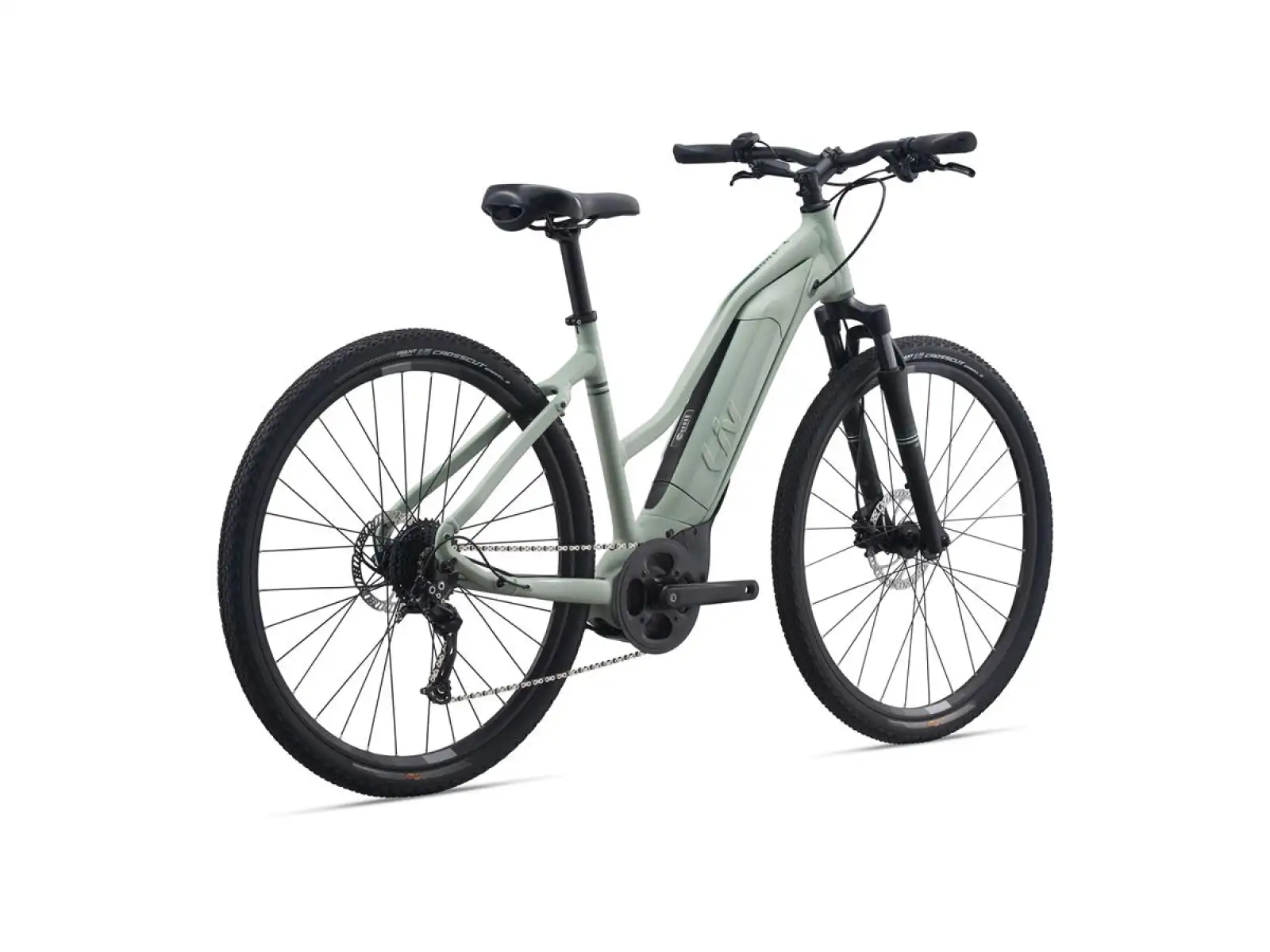 Dámsky trekingový e-bike Liv Rove E+ vavrín