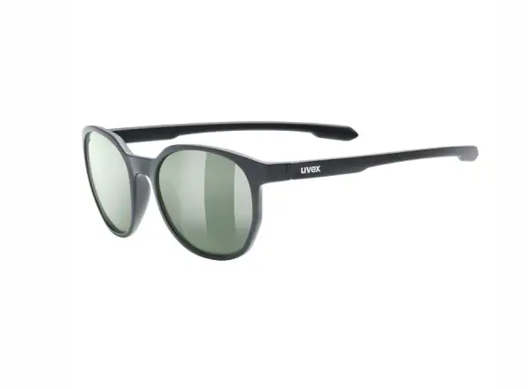Uvex LGL 54 slnečné okuliare Black matt/Green