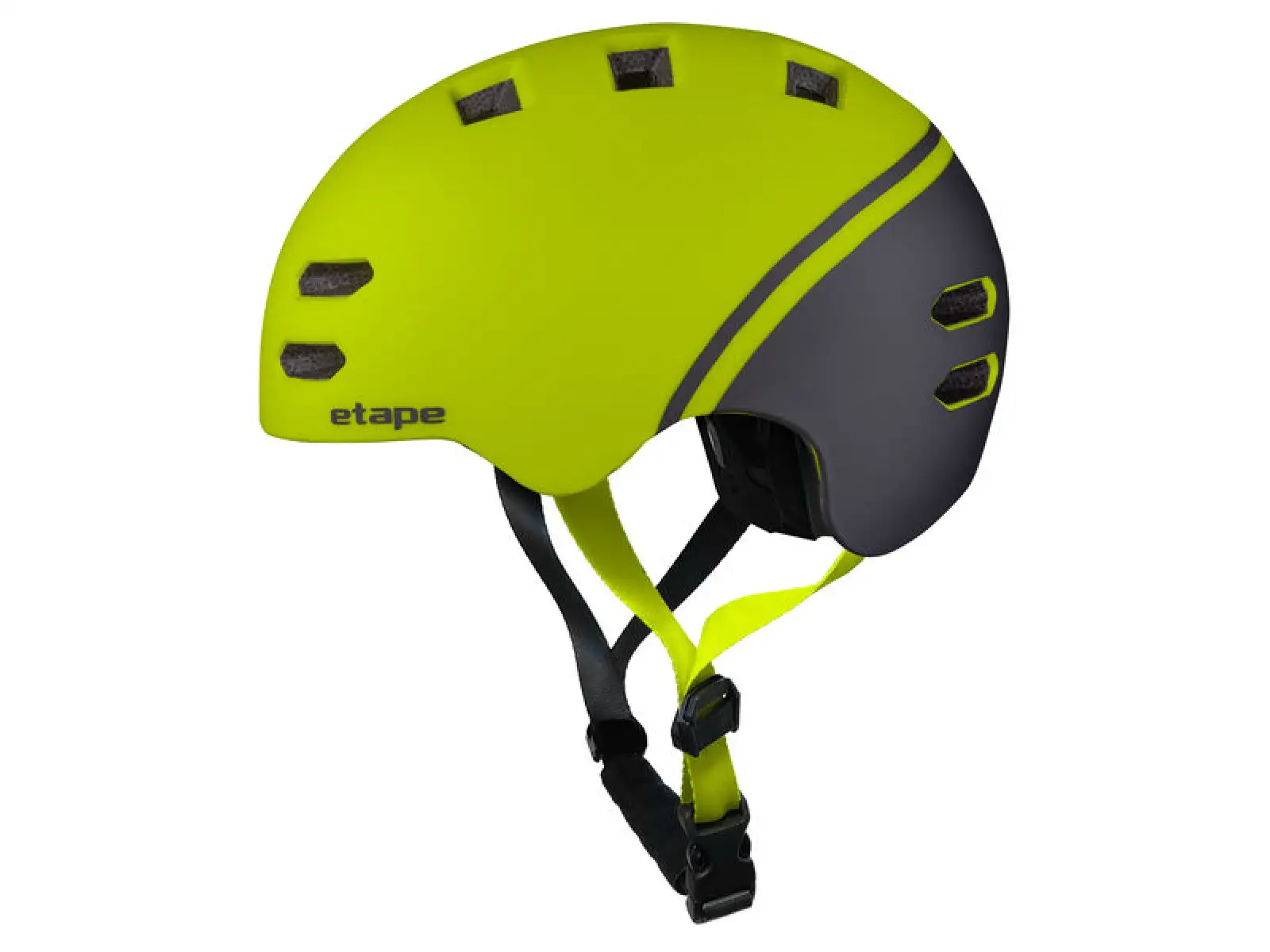 Etape Buddy detská prilba lime/antracit