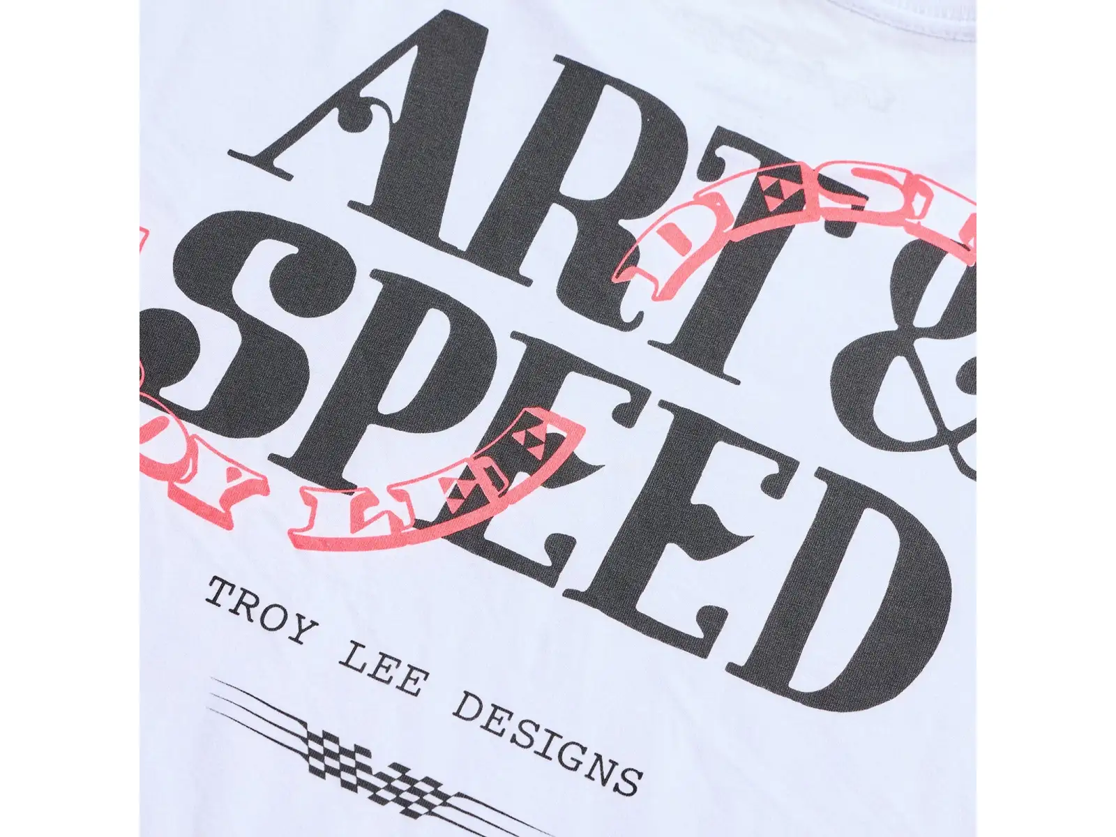 Troy Lee Designs pánske tričko Pink Slips White