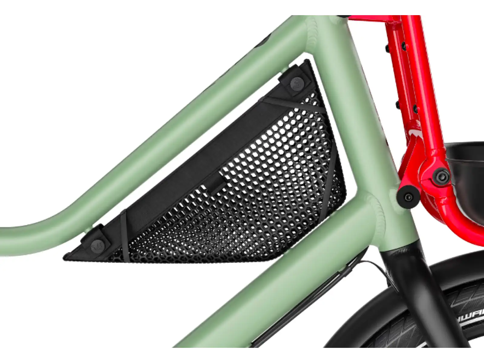 Woom 4 NOW detský bicykel 16" Moss green/formular red