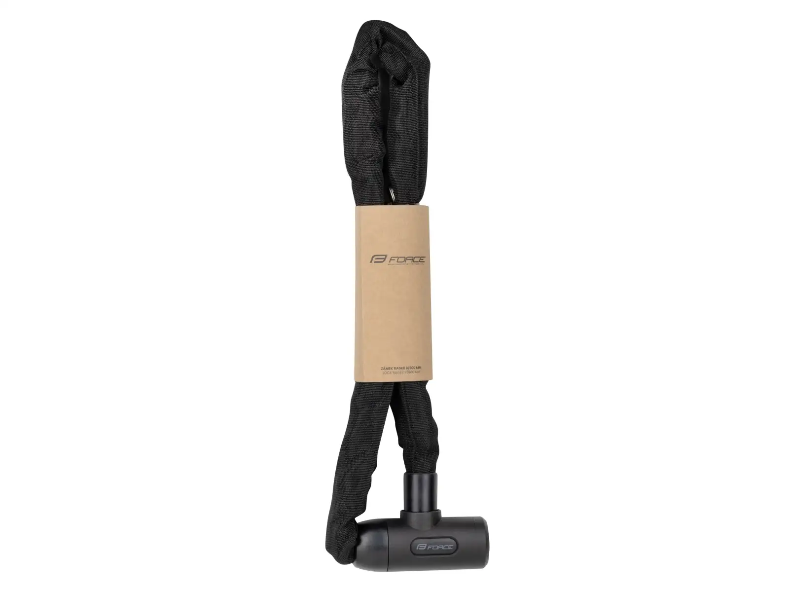 Force Rage 8 reťazový zámok 8/900 mm čierna