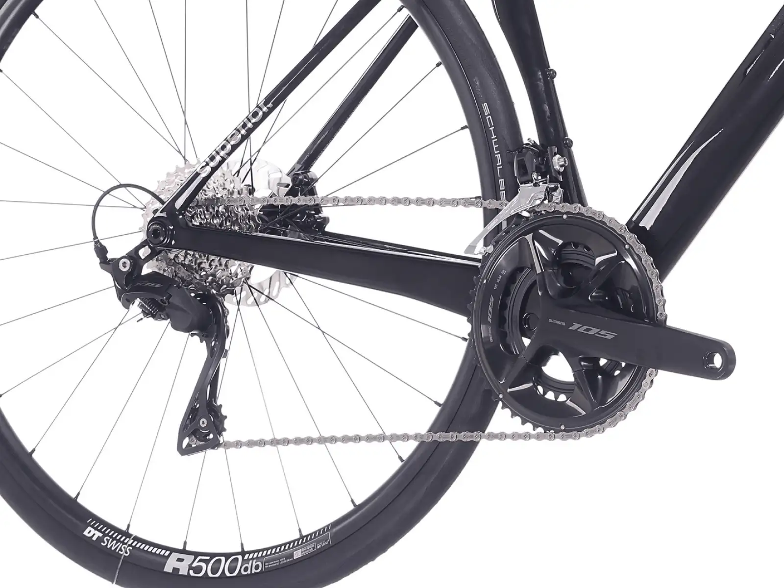 Superior XR 9.3 GF cestný bicykel Gloss Emerald Black / Carbon
