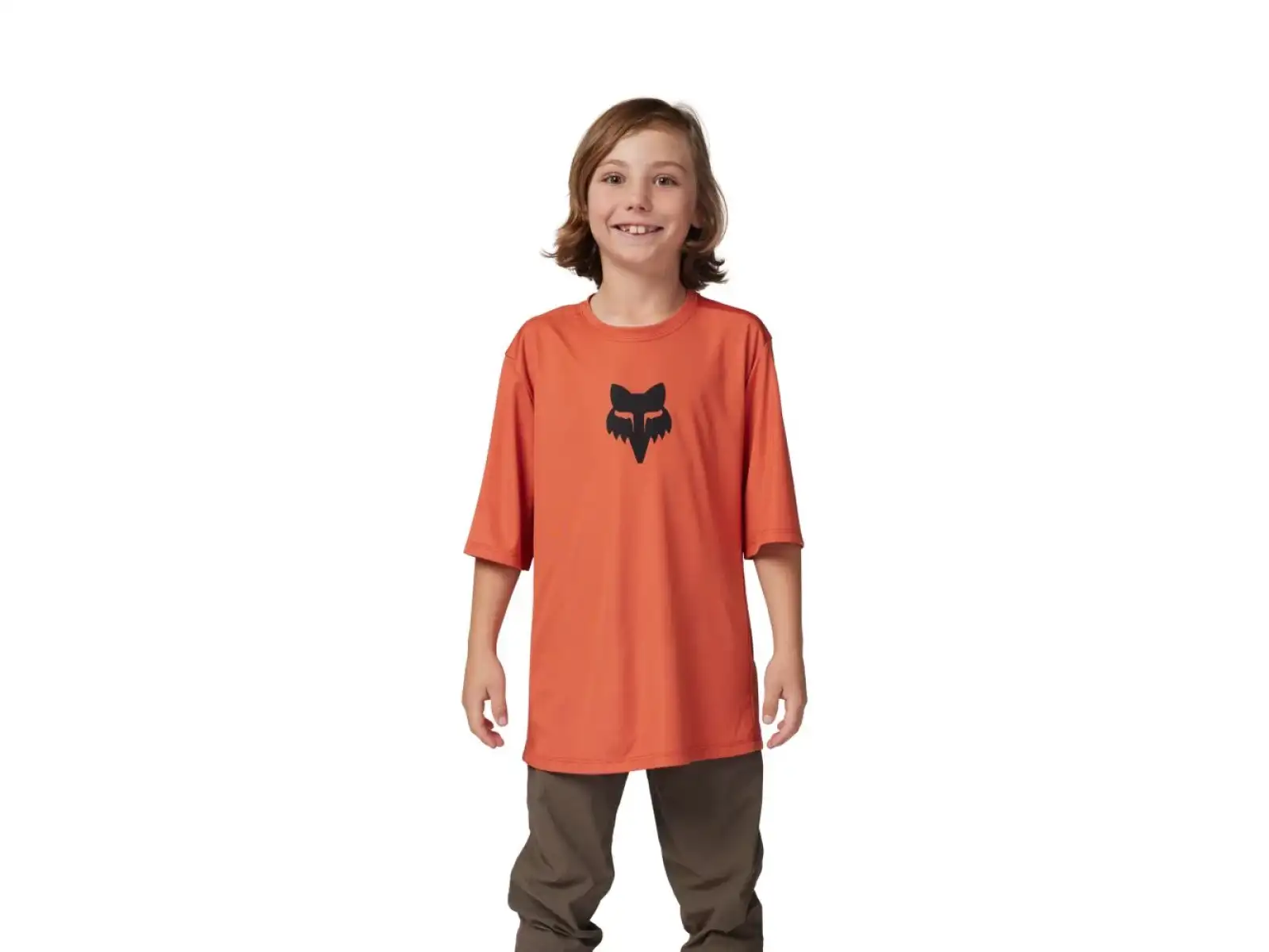 Fox YTH Ranger Detský dres s krátkym rukávom Atomic Orange