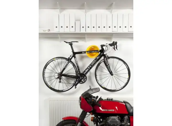 Cycloc Solo nástenný držiak na bicykel zelený