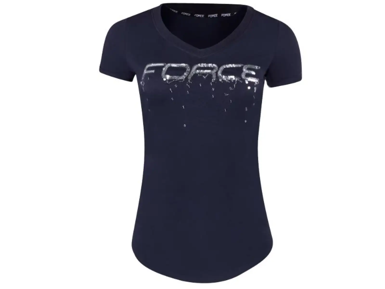 Force Lady dámske tričko s krátkym rukávom čierne