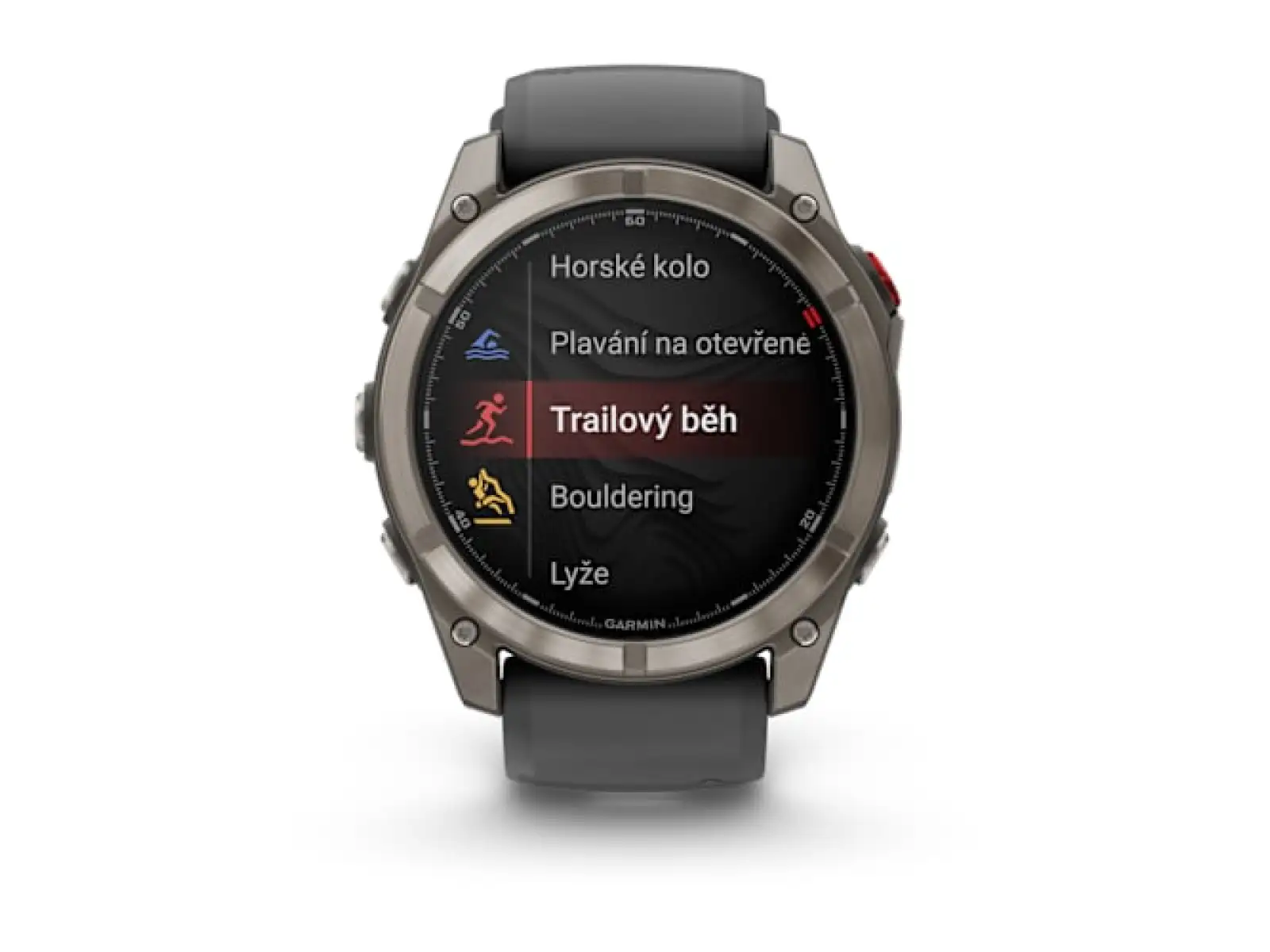Garmin fenix 8 Pro 51 mm AMOLED Sapphire smart hodinky Titanium Graphite/Black