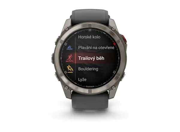 Garmin fenix 8 Pro 51 mm AMOLED Sapphire smart hodinky Titanium Graphite/Black
