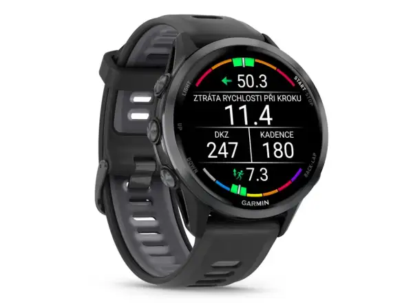 Garmin Forerunner 970 inteligentné hodinky Black/White