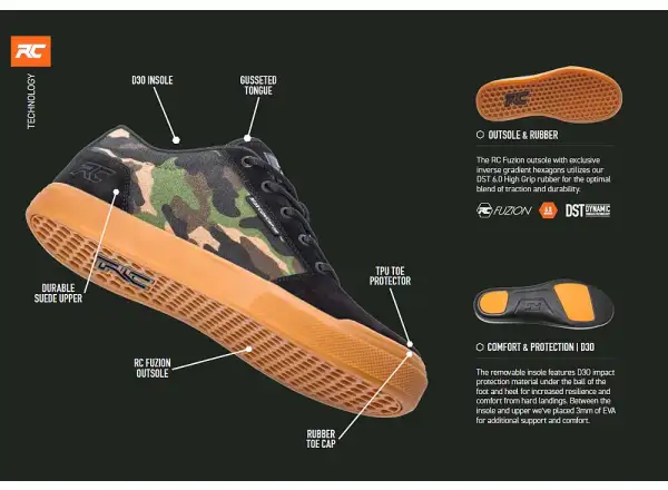 Ride Concepts Vice Men pánske topánky Olive