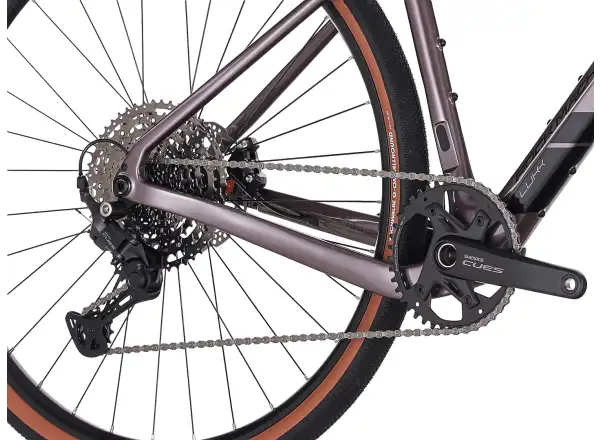 Rock Machine Lukk Cr 30 gravel bicykel Gloss Purple Garnet