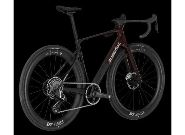 Superior XR 9.9 LTD gravel bicykel Matte Carbon/Gloss Red