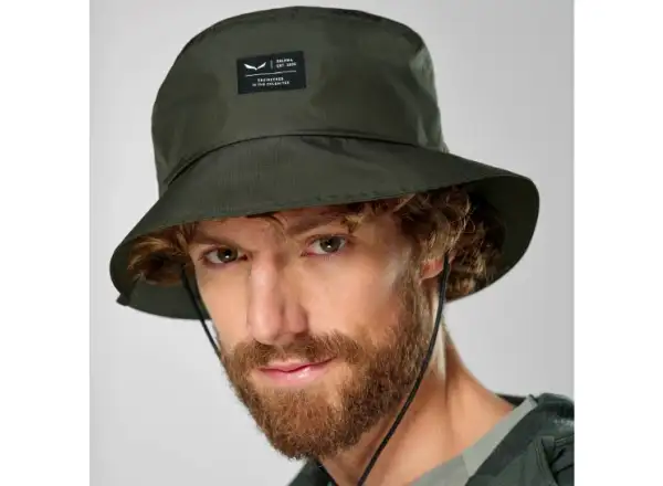 Salewa Puez PTX Rain klobúk Dark Olive