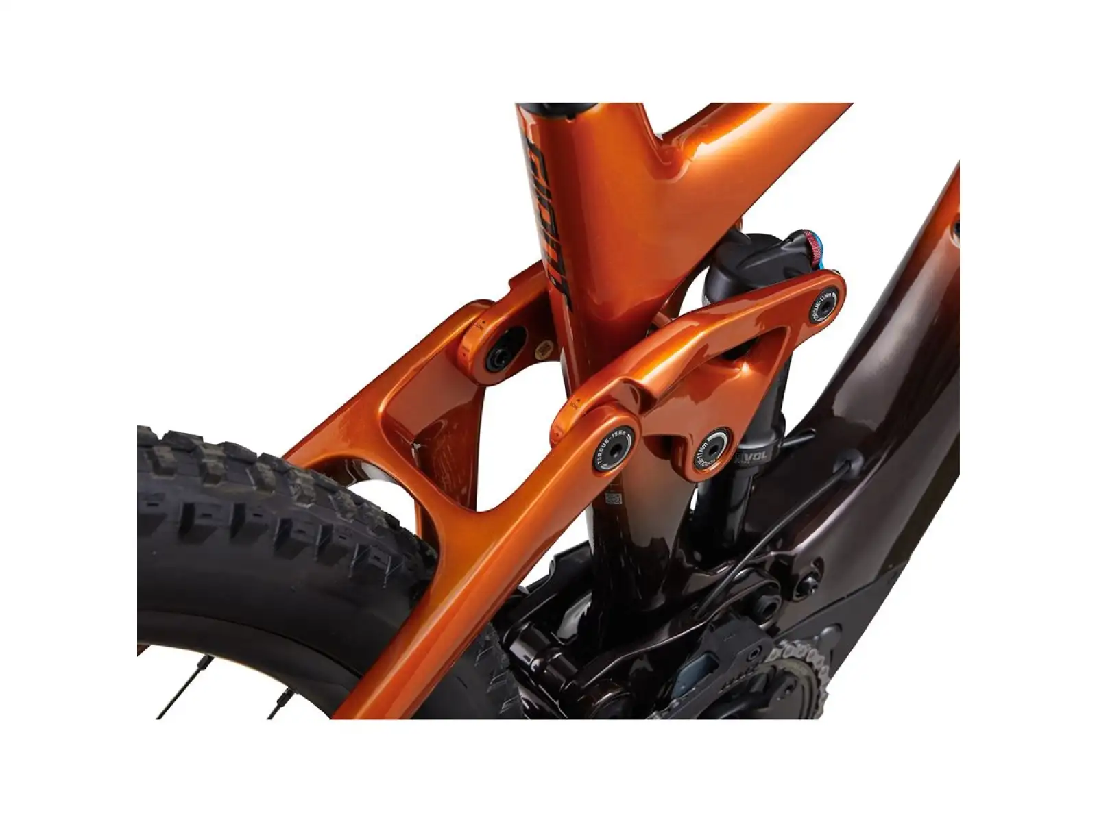 Giant Trance X Advanced E+ EL 2 horský elektrobicykel Amber Glow / Cordovan