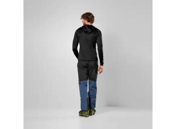 Salewa Sella Crevasse Hooded pánska mikina Black Out