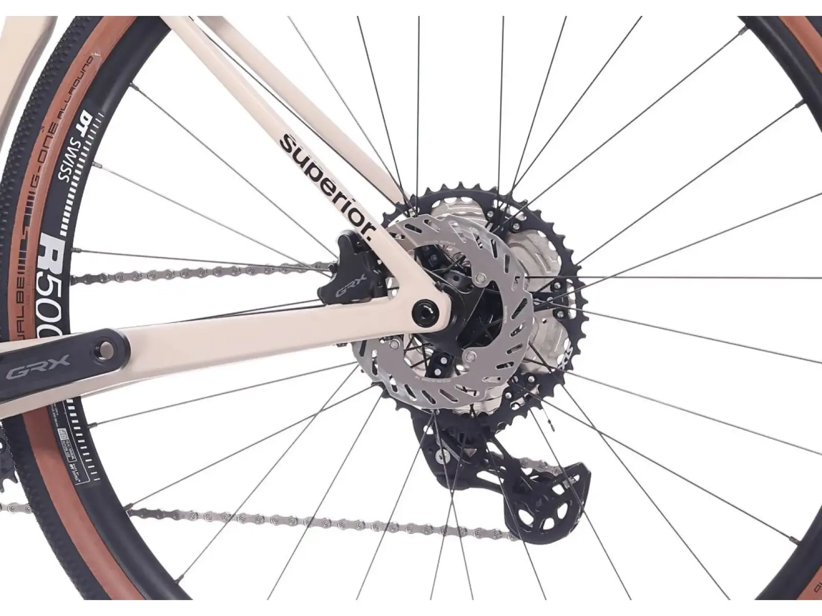 Superior XR 9.3 GRA bicykel Gloss Dust / Dust 490mm (XS)