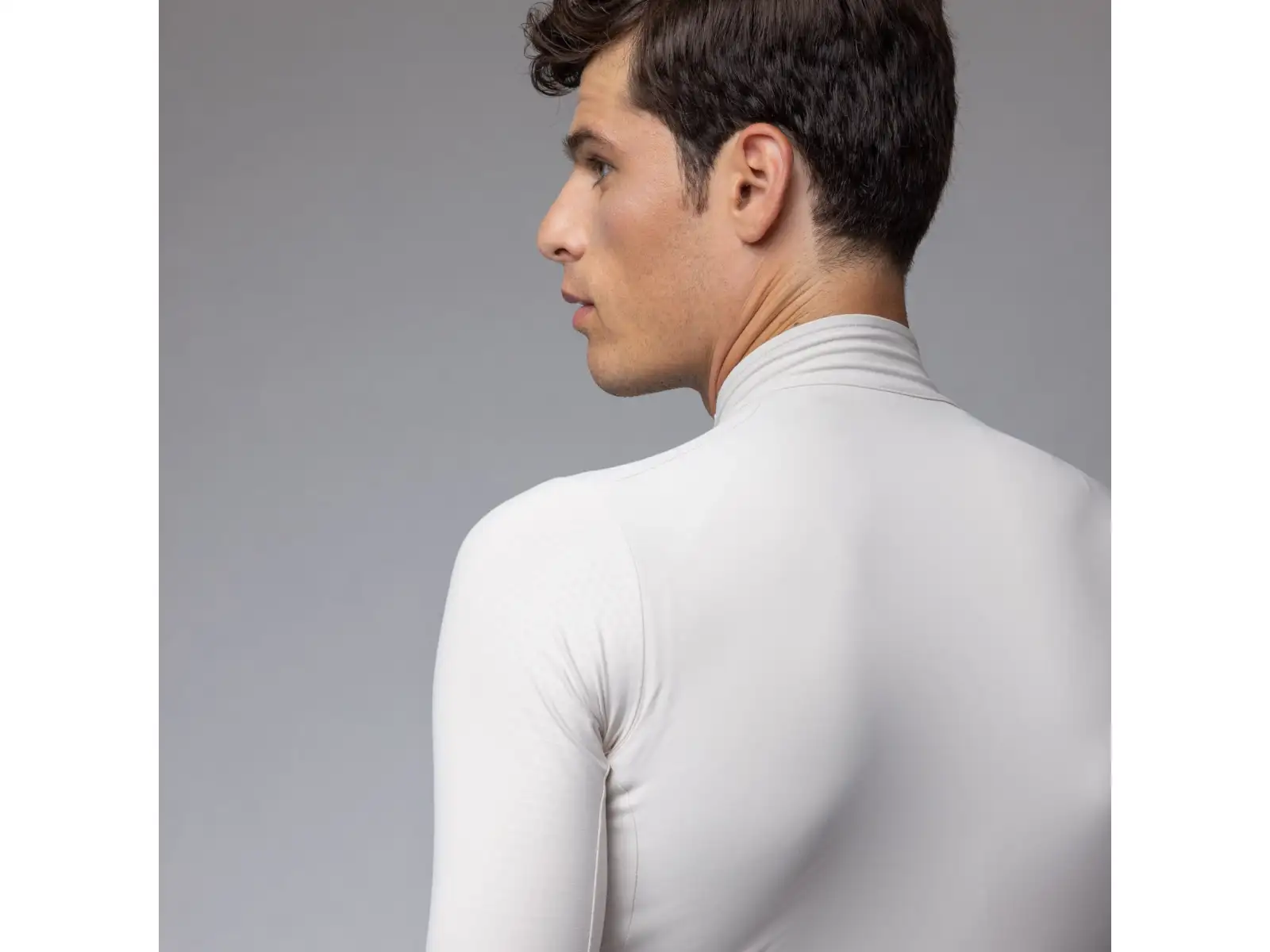 Alé R-EV1 Warm Race pánsky zateplený cyklistický dres Stone