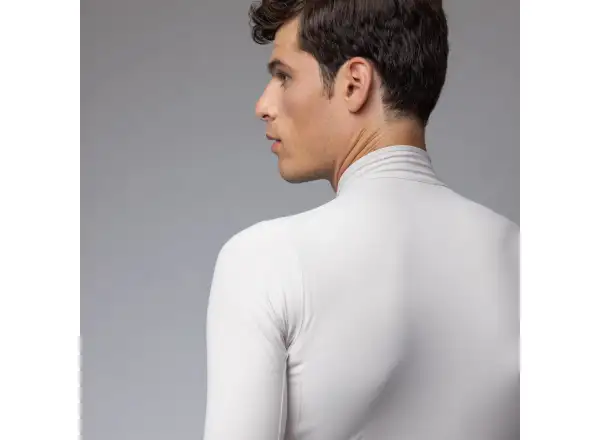 Alé R-EV1 Warm Race pánsky zateplený cyklistický dres Stone