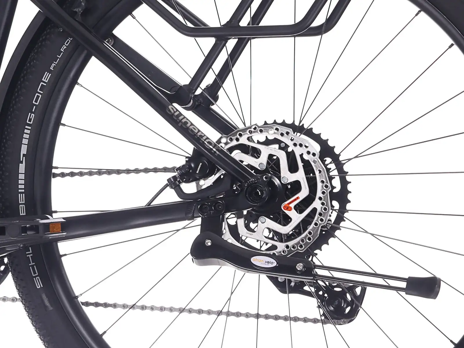 Superior iBlox 6.3 Mid Step mestský elektrobicykel Matte Black