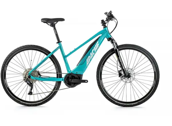 Apache Matta 1 Bosch Performance 500 tyrkysový krosový dámsky elektrobicykel