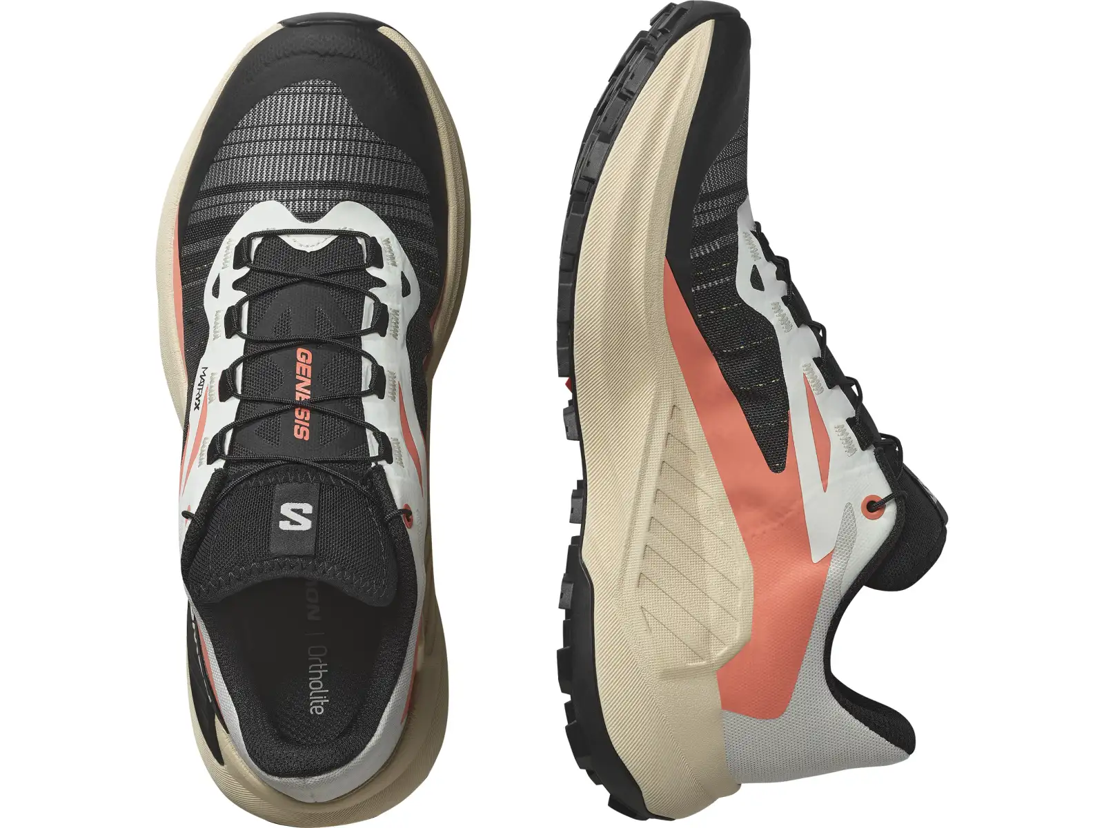 Salomon Genesis dámska bežecká obuv Fusion Coral/Tender Peach/Black