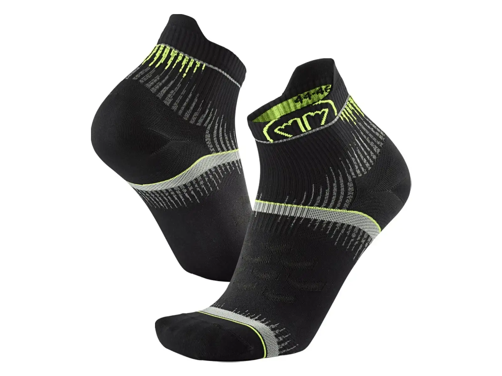 Sidas Run Ultra ponožky Black/Yellow