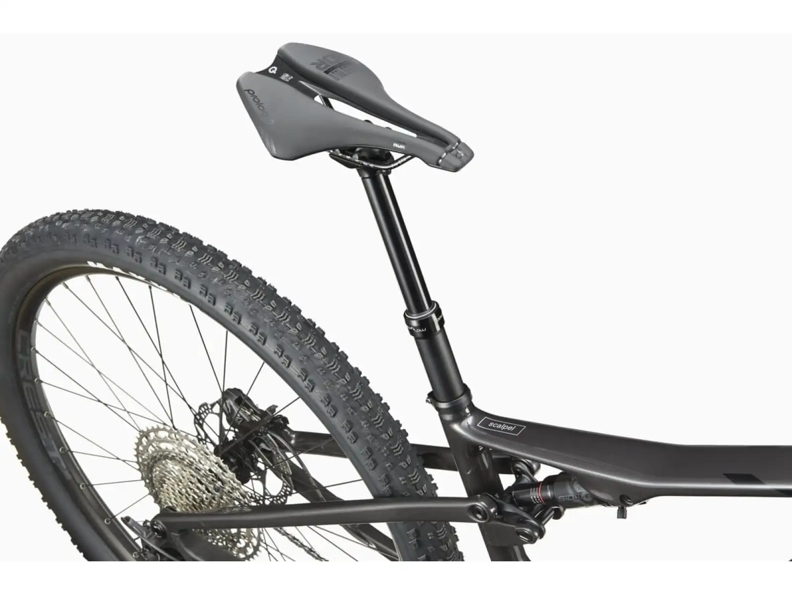 Cannondale Scalpel 4 horský bicykel Smoke Black