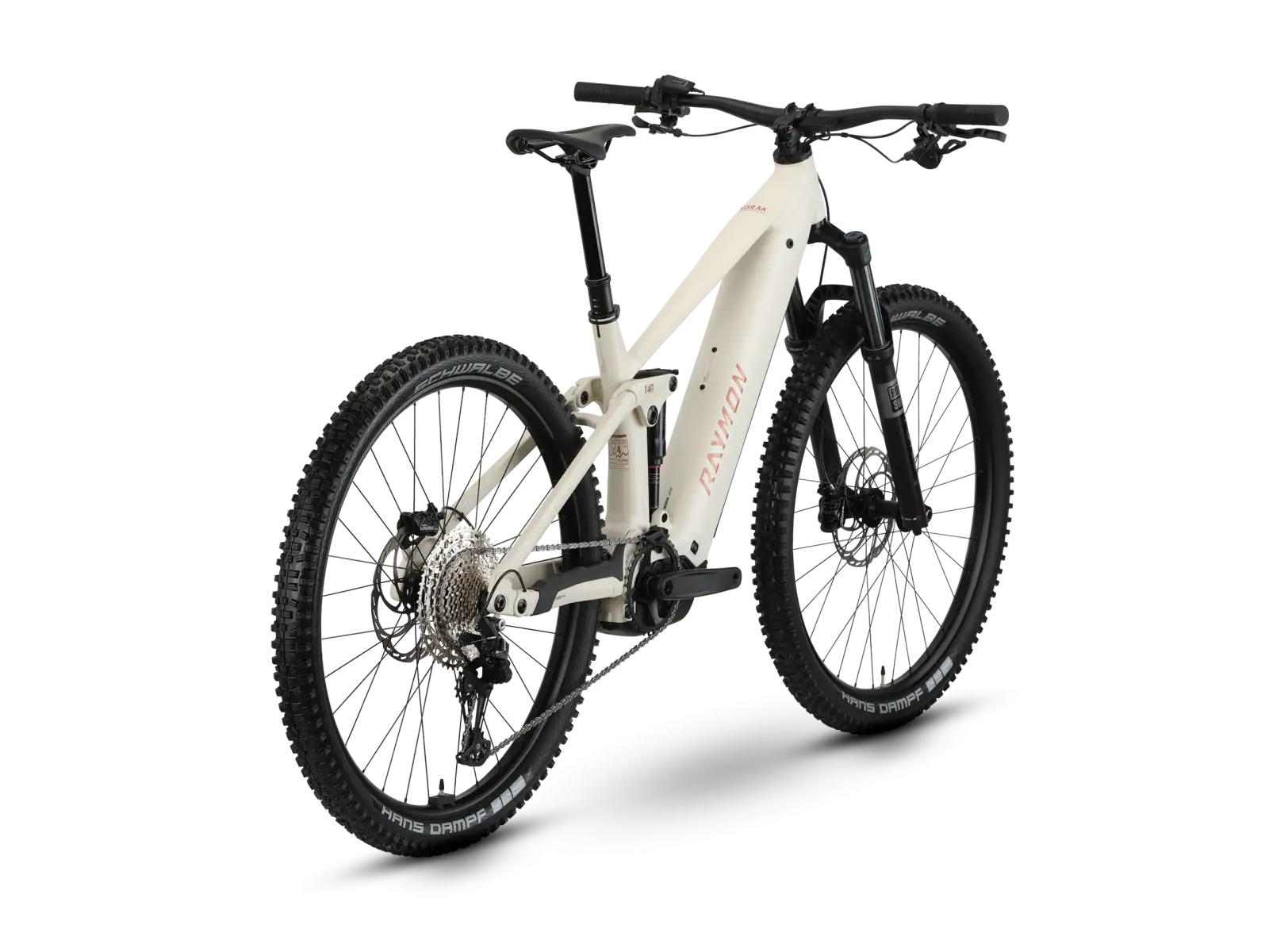 Raymon Korak Pro pepperwhite/copper celoodpružený elektrobicykel
