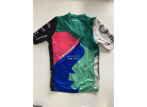 Cannondale CFR Replica pánsky dres krátky rukáv Green/Blue