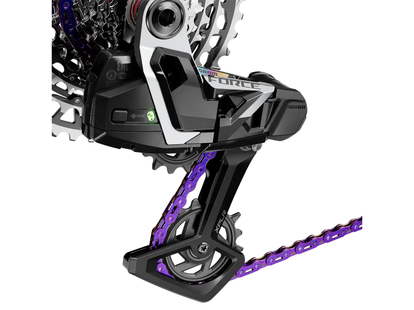 Reťaz Sram Force E1 Flattop (Purple, 126 článkov)
